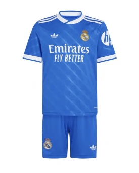 Real Madrid Maglia Gara Terza Repliche 2025-26 Bambino Maniche Corte